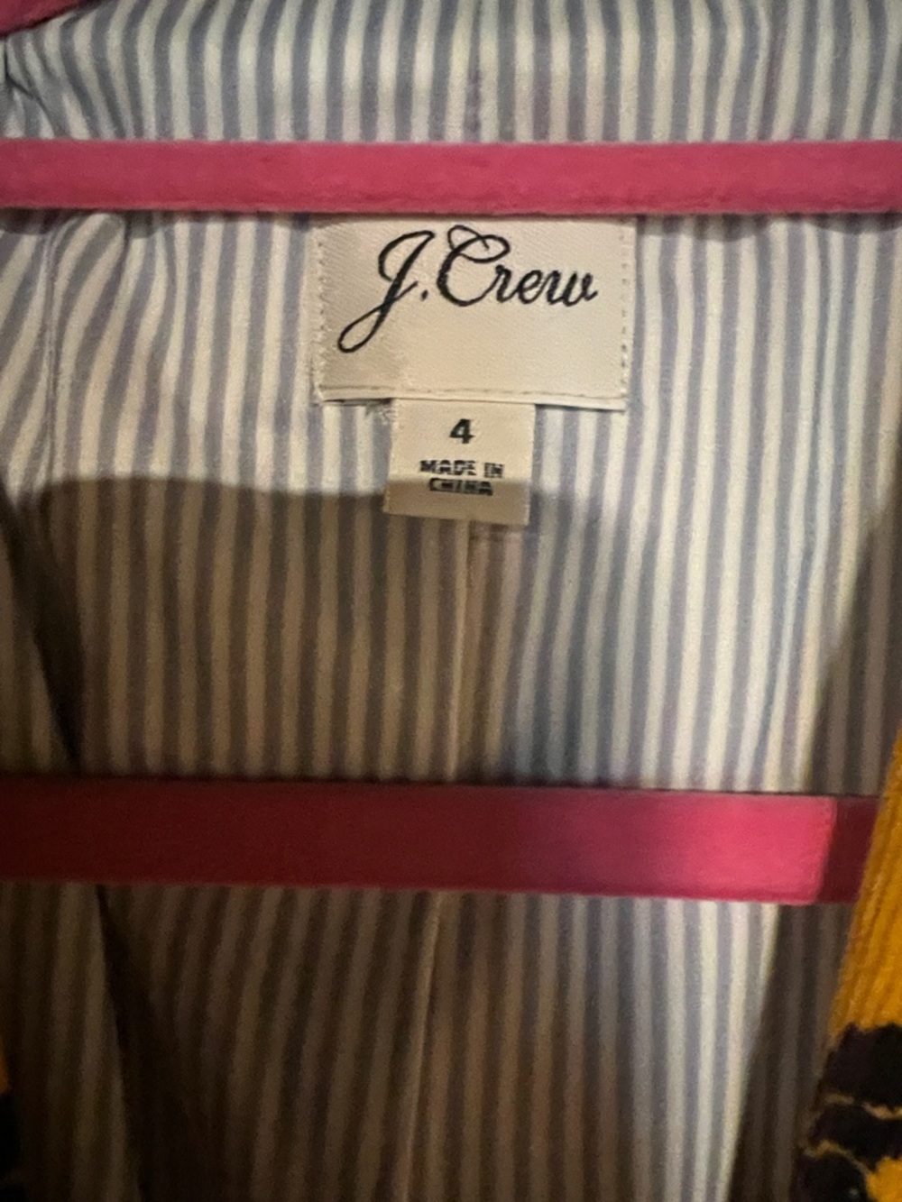 J. Crew Golden Blazer with Butterfly Motif - Picture 3 of 4